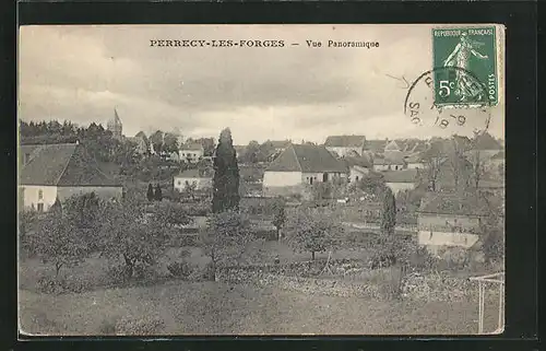 AK Perrecy-les-Forges, Vue Panoramique