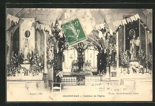 AK Grandvaux, Intérieur de l`Église