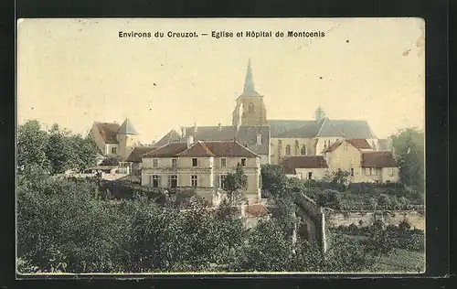 AK Montcenis, Eglise et Hôpital