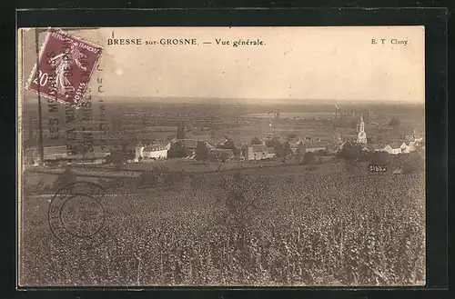 AK Bresse-sur-Grosne, Vue générale