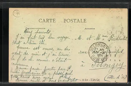 AK Bresse-sur-Grosne, Vue générale