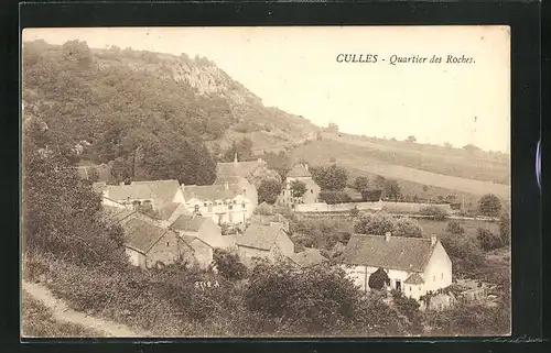 AK Culles, Quartier des Roches