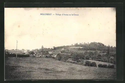 AK Beaubery, Village d`Artus et la Corne