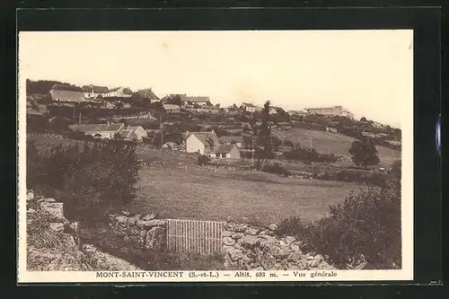 AK Mont-Saint-Vincent, Vue générale