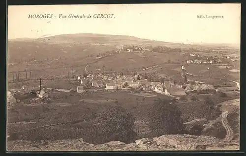 AK Moroges, Vue Générale de Cercot