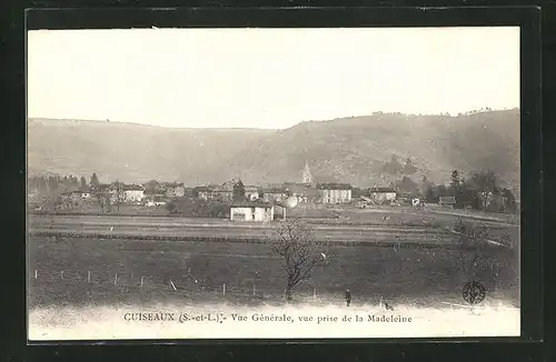 AK Cuiseaux, Vue Générale, vueprise de la Madeleine