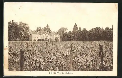 AK Demigny, le Chateau