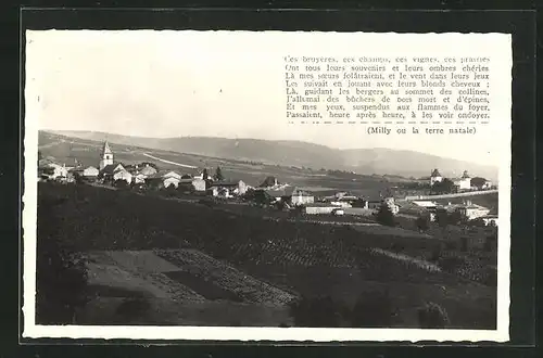 AK Milly, Vue panoramique