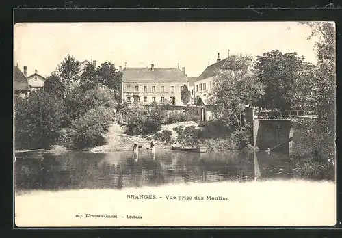 AK Branges, Vue prise des Moulins