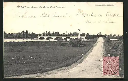 AK Gergy, Avenue du Bac et Pont Boucicaut