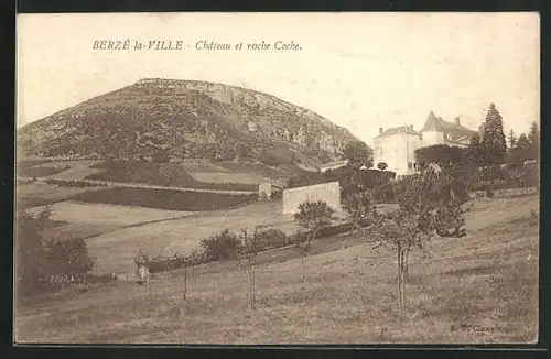 AK Berzé-la-Ville, Château et roche Coche