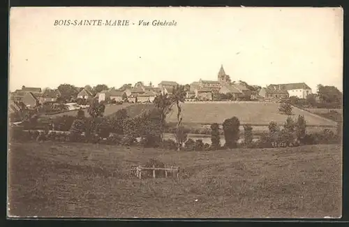 AK Bois-Sainte-Marie, Vue Générale