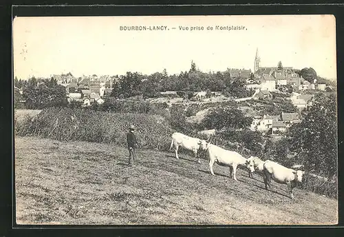 AK Bourbon-Lancy, Vue prise de Montplaisir