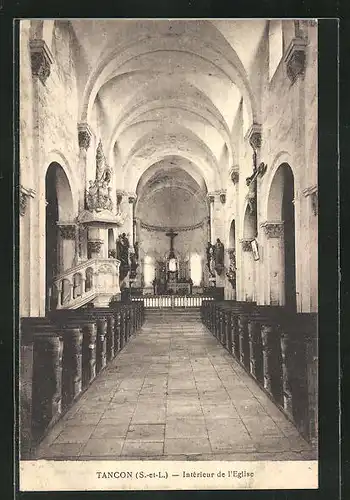 AK Tancon, Intérieur de l`Eglise