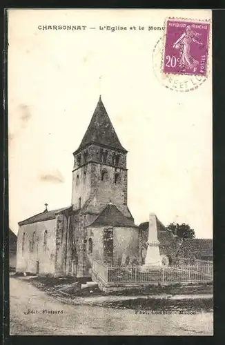 AK Charbonnat, L`Eglise et le Monument