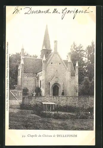 AK Bellefonds, Chapelle du Château