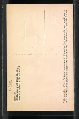 AK Curtil-sous-Buffières, Eglise