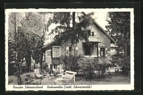 AK Badenweiler, Hotel-Pension Schauinsland