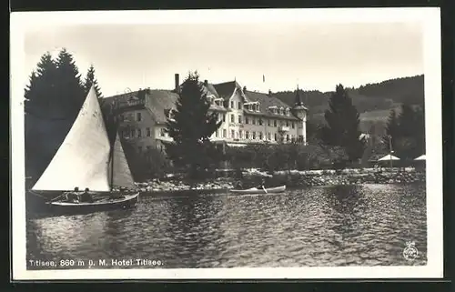 AK Titisee, Hotel Titisee und Boote