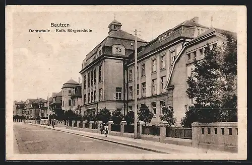 AK Bautzen, Domschule, Kath. Bürgerschule