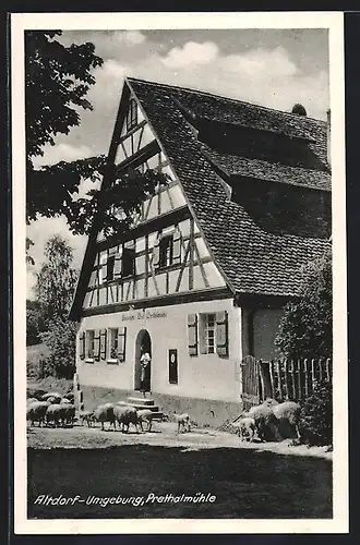 AK Altdorf, Gasthaus Prethalmühle