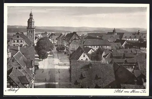 AK Altdorf, Blick vom Oberen Tor
