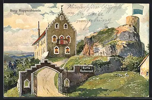 AK Rupprechtstein, Motiv der Burg