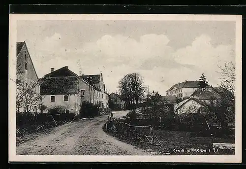 AK Kürn i. O., Strassenpartie im Ort