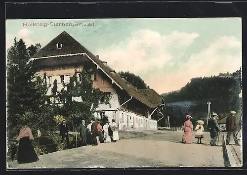 AK Höllsteig /Höllental, Blick auf Gasthaus Sternen