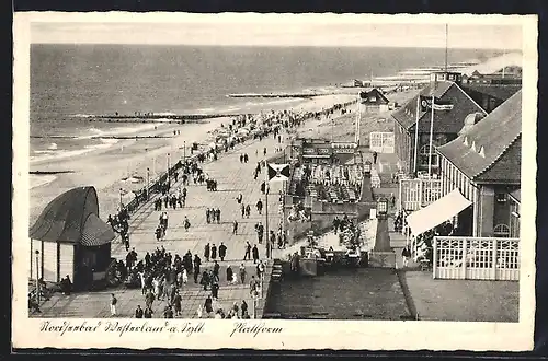 AK Westerland a. Sylt, Gasthaus an der Plattform