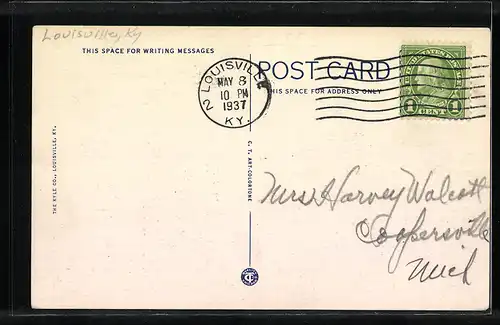 AK Louisville, Ky., An Exciting Finish at Churchill Downs