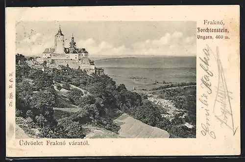 AK Fraknó, Am Schloss Forchtenstein