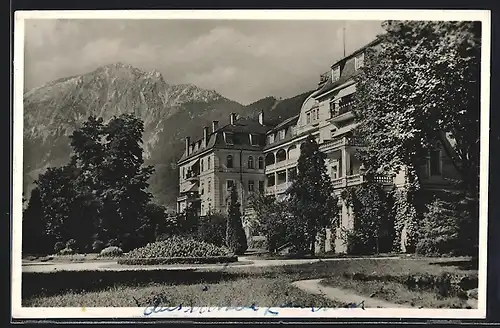 AK Bad Reichenhall, Am Kurhaus Axelmannstein