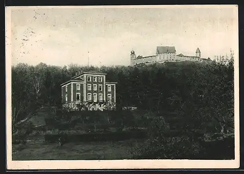 AK Coburg, Am Fremdenheim Hofgarten-Pension