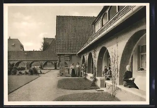 AK Altenhof b. Essen, Blick auf Siedlung, Fried. Krupp Aktiengesellschaft