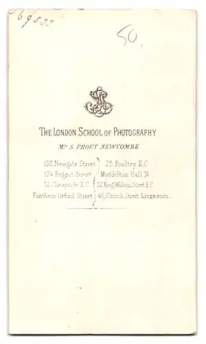 Fotografie London School of Photog., London, junger Gentleman im Anzug mit glänzendem Zylinder