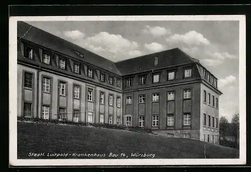 AK Würzburg, Staatliches Luitpold-Krankenhaus Bau 14