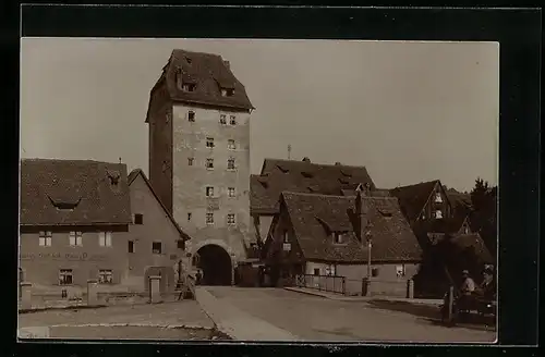 Foto-AK Hersbruck, Unteres Tor