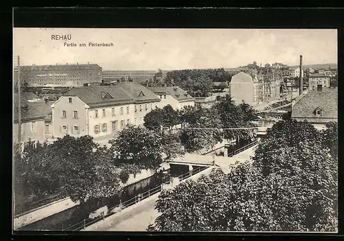 AK Rehau, Gartenstrasse am Perlenbach