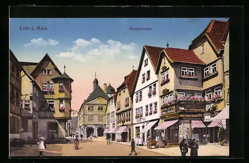 AK Lohr a. Main, Hauptstrasse