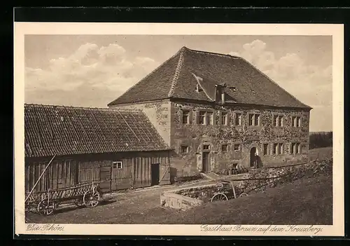 AK Kreuzberg / Rhön, Gasthaus Braun