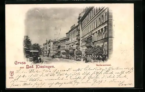 AK Bad Kissingen, Kurhausstrasse