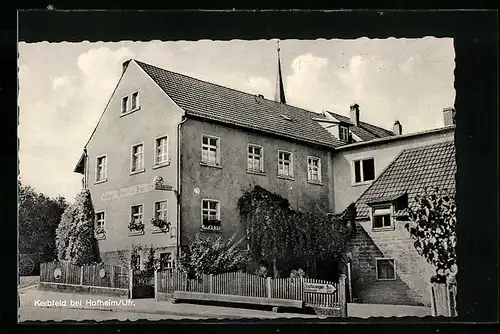 AK Kerbfeld bei Hofheim /Ufr., Gasthaus u. Bäckerei