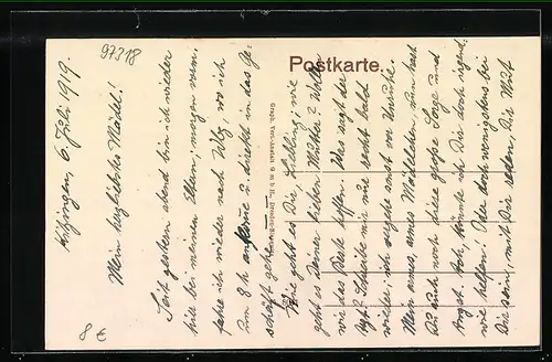 AK Kitzingen, Partie am Luitpold-Bad