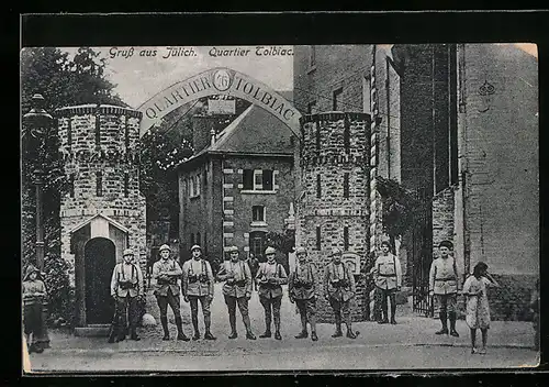 AK Jülich, Quartier Tolbiac, Kaserne