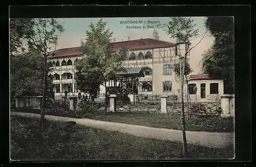 AK Windsheim i. Bay., Kurhaus und Bad