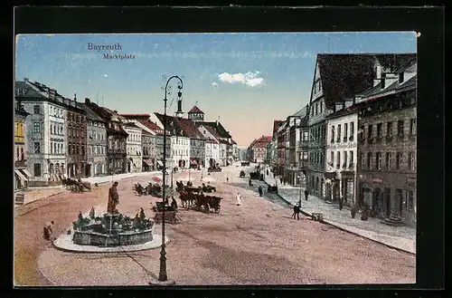 AK Bayreuth, Marktplatz
