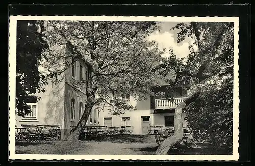 AK Thiersheim, Waldgasthof Steinhaus von H. Reihl