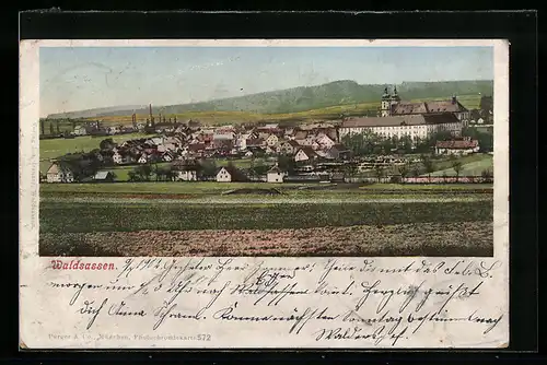 AK Waldsassen, Blick auf die Stadt