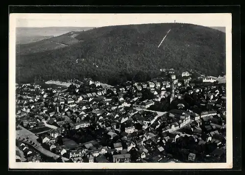 AK Neustadt, Panoramablick vom Flieger aus